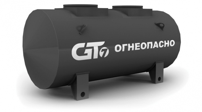 Double-walled two section underground tank 85 m³ Double-walled two section underground tank 85 m³