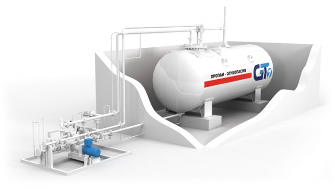 Technological system «KPM GT PO ob» 1x10, NSV 32 (GT7 production), Corken Z-2000, connected to Fuel Dispenser Technological system «KPM GT PO ob» 1x10, NSV 32 (GT7 production), Corken Z-2000, connected to Fuel Dispenser